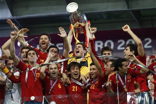 欧洲杯2012决赛（欧洲杯2012决赛集锦）
