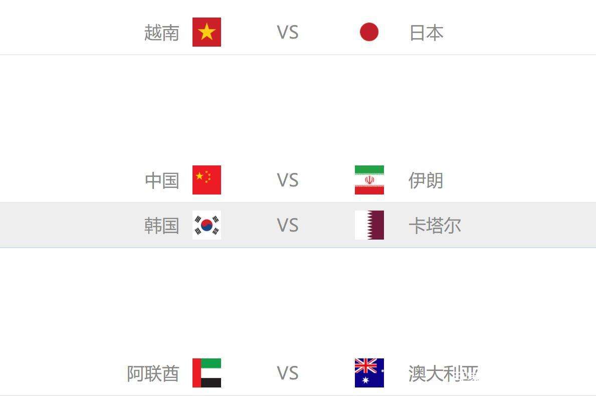 2019足球亚洲杯赛程表（2019亚洲杯赛程安排2019年亚洲杯赛程时间表）