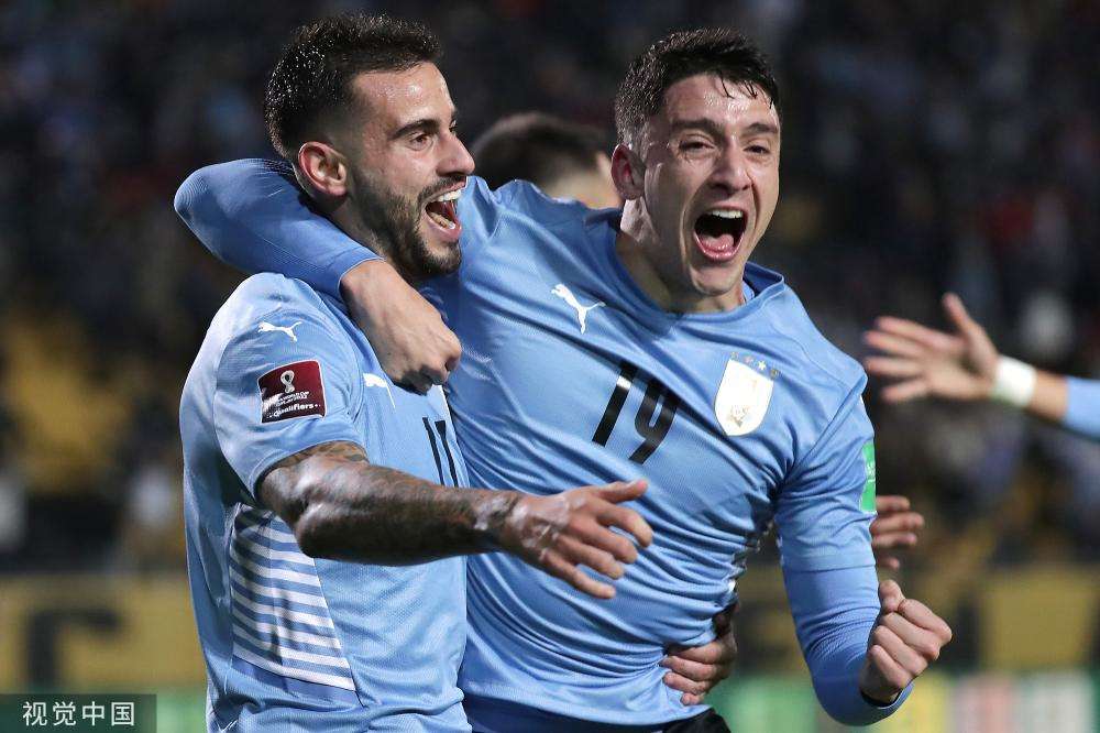 乌拉圭对厄瓜多尔（乌拉圭对厄瓜多尔足球赛直播比分2021年9月10日）